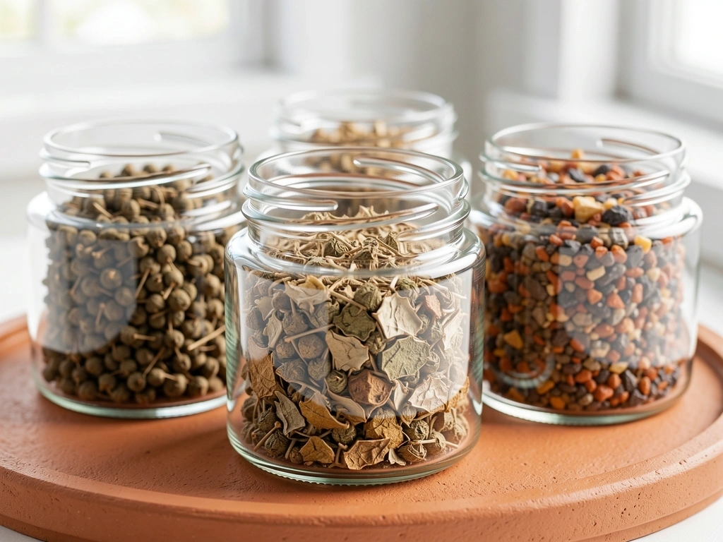 Ingredientes de origen natural bajo inspección